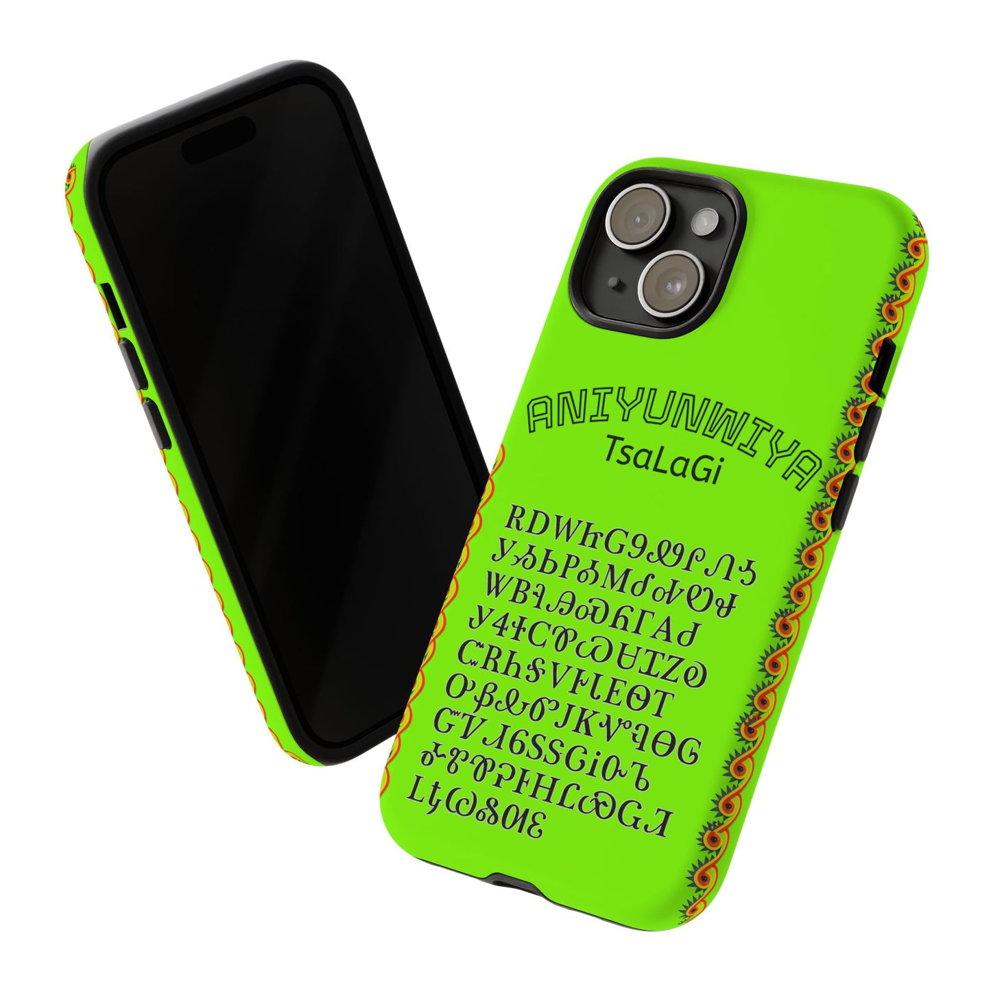 Cherokee Phone Case — Anityuniwya TsaLaGi Star Design (Protective Tough Case)