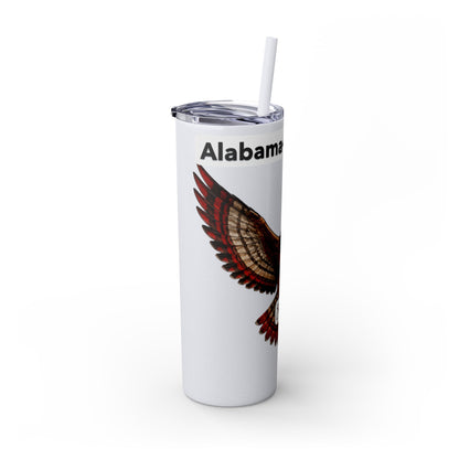 AQ Skinny Tumbler with Straw, 20oz