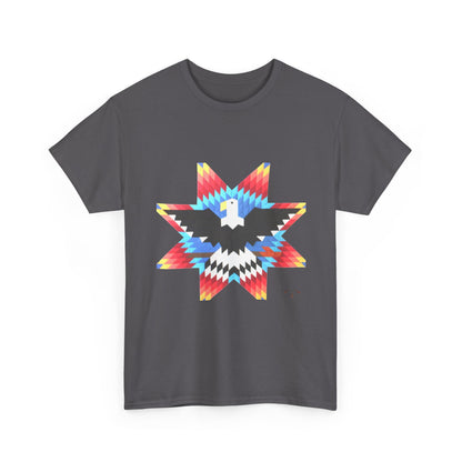Native Star Eagle Graphic Tee with Arrow Backprint