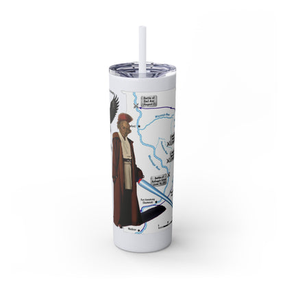Blackhawk Skinny Tumbler 20oz – "BlackHawk could teach Yoda" Design