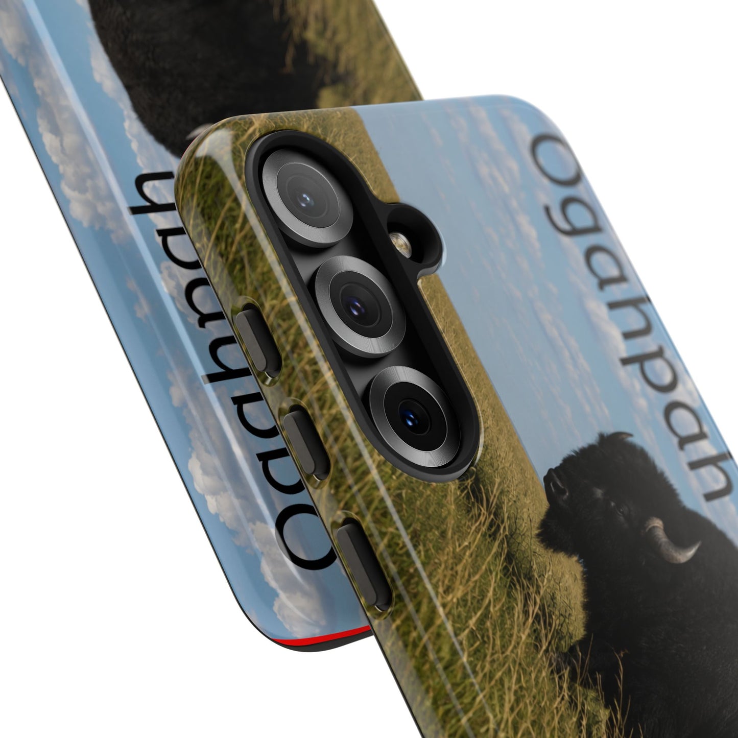 Quapaw Ogahpah Buffalo Phone Case — Native-Inspired Tough Case