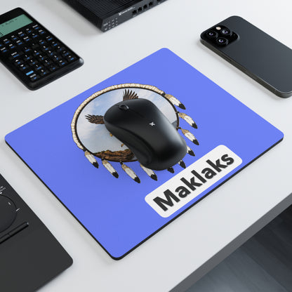 Modoc Eagle  Mouse Pad — "Maklaks" Rectangular Desk Mat
