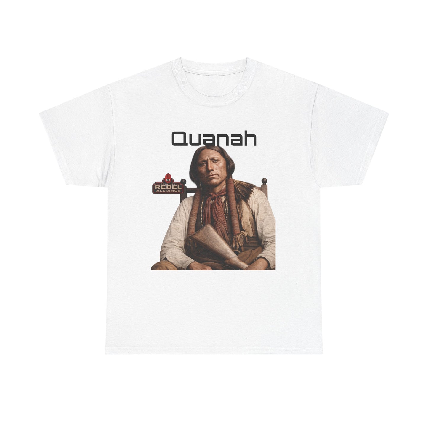 Quanah Tee — Vintage Native American Portrait Graphic T-Shirt