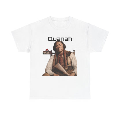 Quanah Tee — Vintage Native American Portrait Graphic T-Shirt
