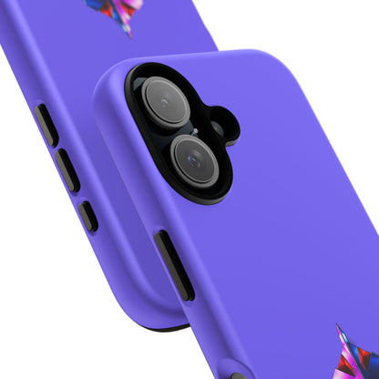Tonkawa Phone Case — Tonkkaweya Sunrise Design (Protective Purple Hard Shell)