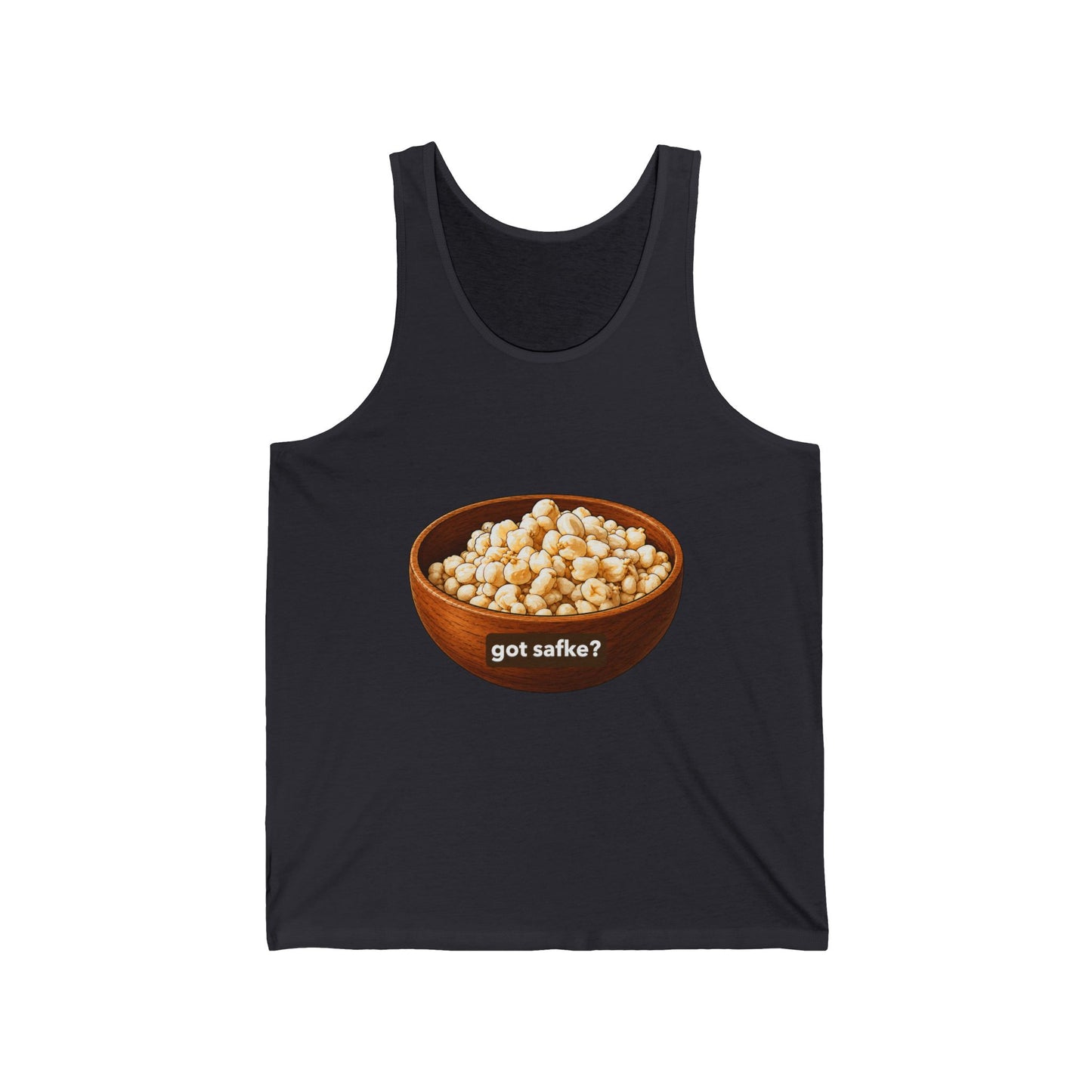 Got Safke Tank Top — "got s afke?" Funny Snack Lover Graphic Tank