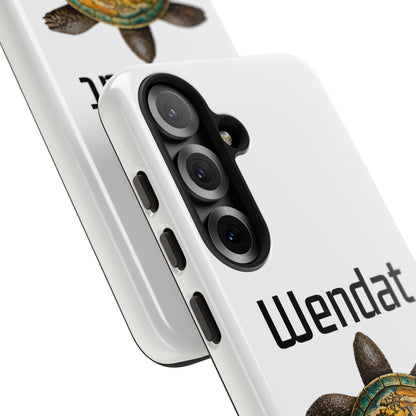 Wyandotte Wendat Turtle Phone Case — Indigenous Turtle Shield Design