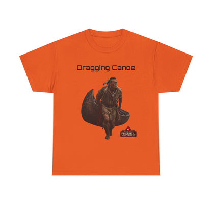Dragging Canoe Canoe Warrior T-Shirt — Native American Historical Tribute Tee