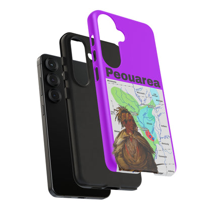 Peoria Phone Case — 'Peouarea' Dreamcatcher Shield Design