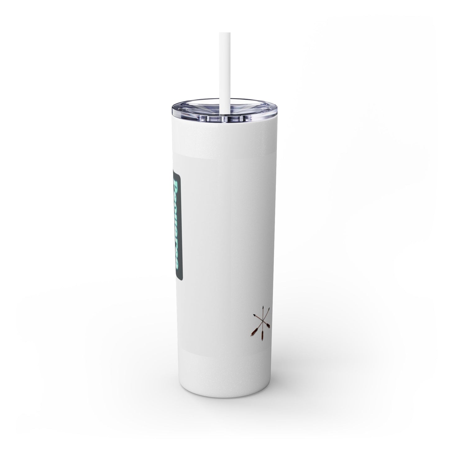 Peoria 20oz Skinny Tumbler with Dreamcatcher Shield Design