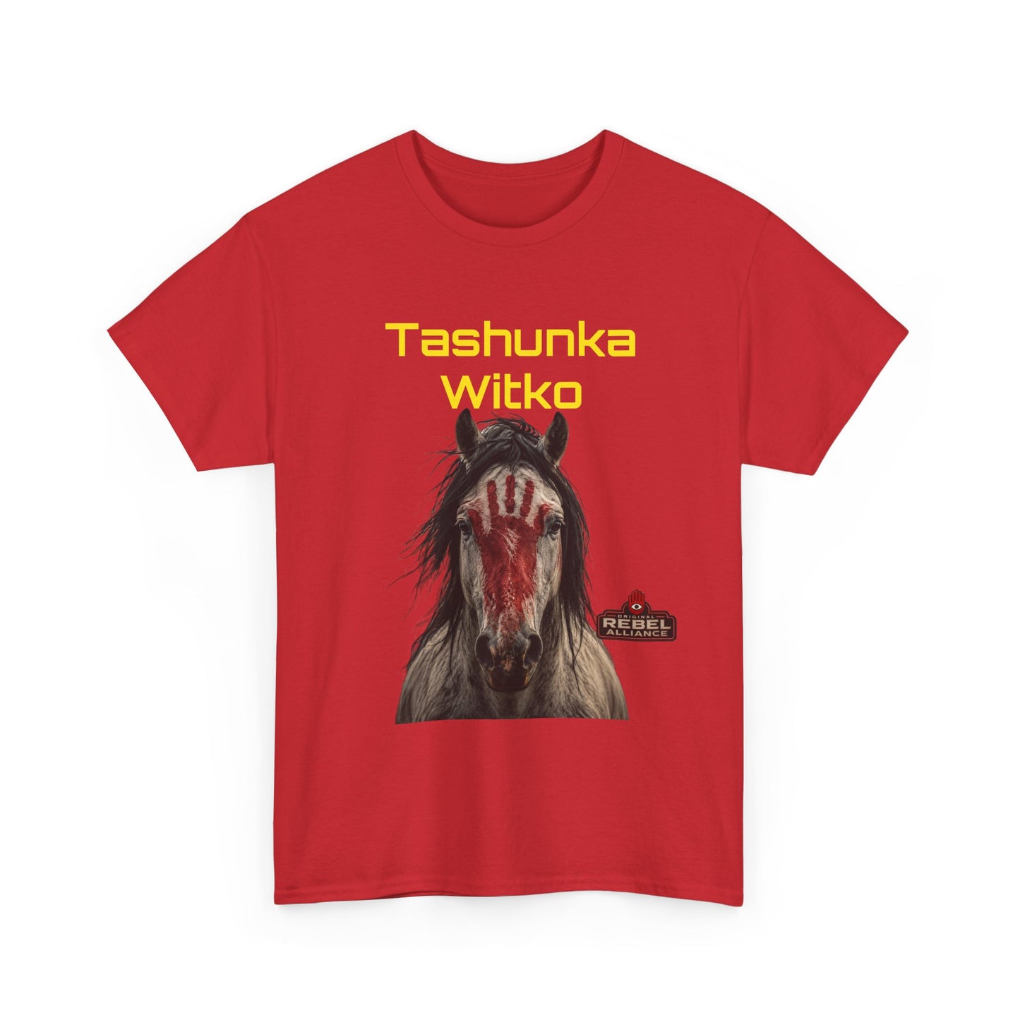 “Tashunka Witko” Painted War Pony Design