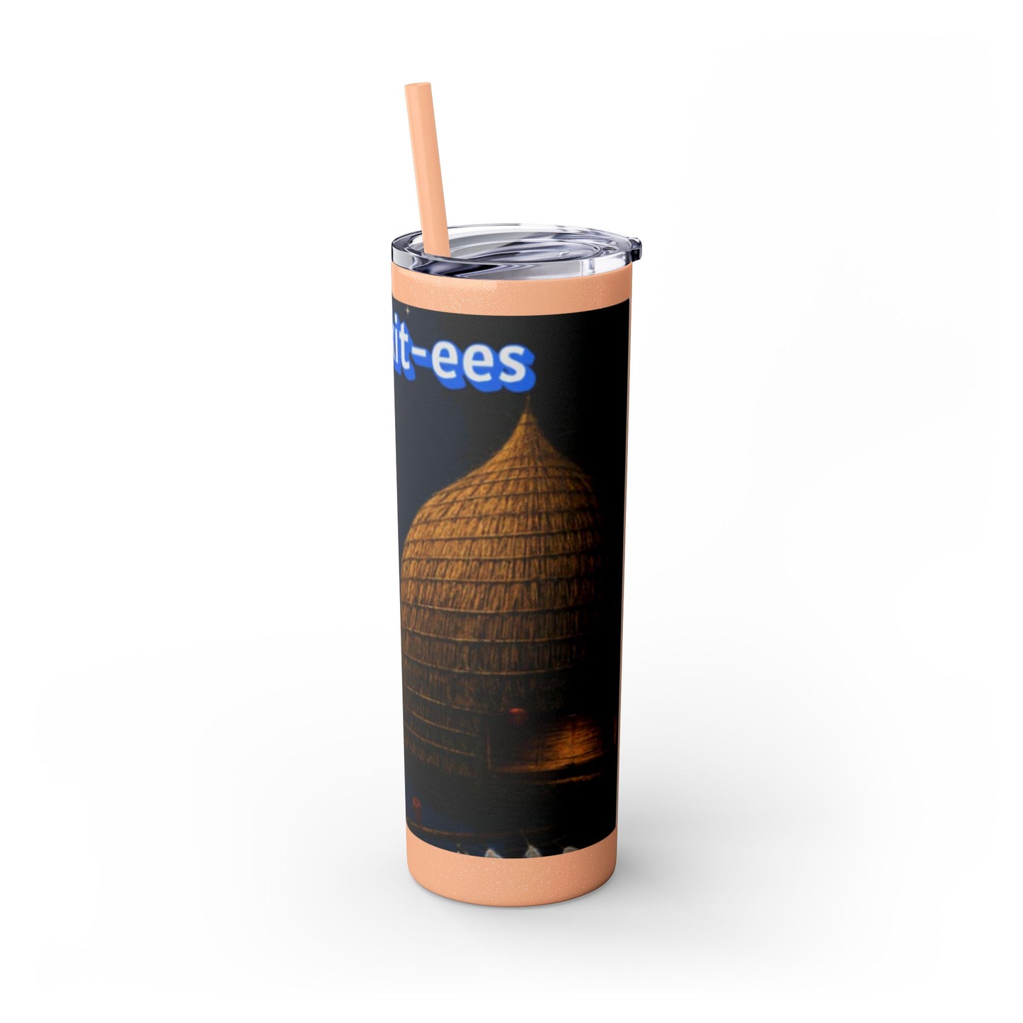 Wichita Skinny Tumbler with Straw, 20oz