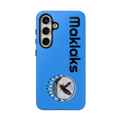 Modoc Blue 'Maklaks' Tough Phone Case with Eagle Drum Design