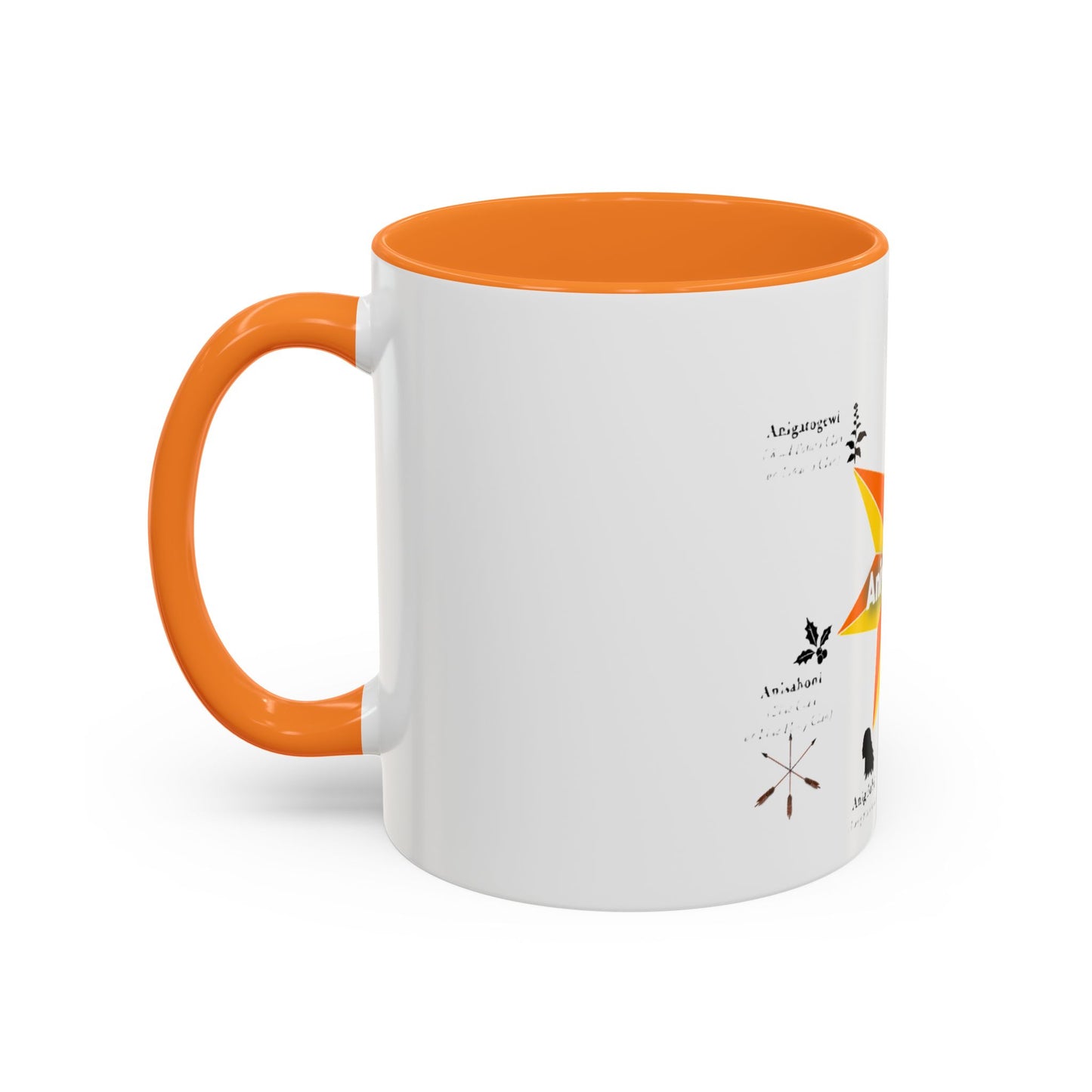 Aniyunwiya Star Map Coffee Mug — Native Seneca/Onondaga Language Names