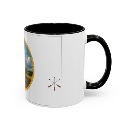 Muscogee Scenic Harvest Coffee Mug – Rustic Countryside Landscape 11oz/15oz