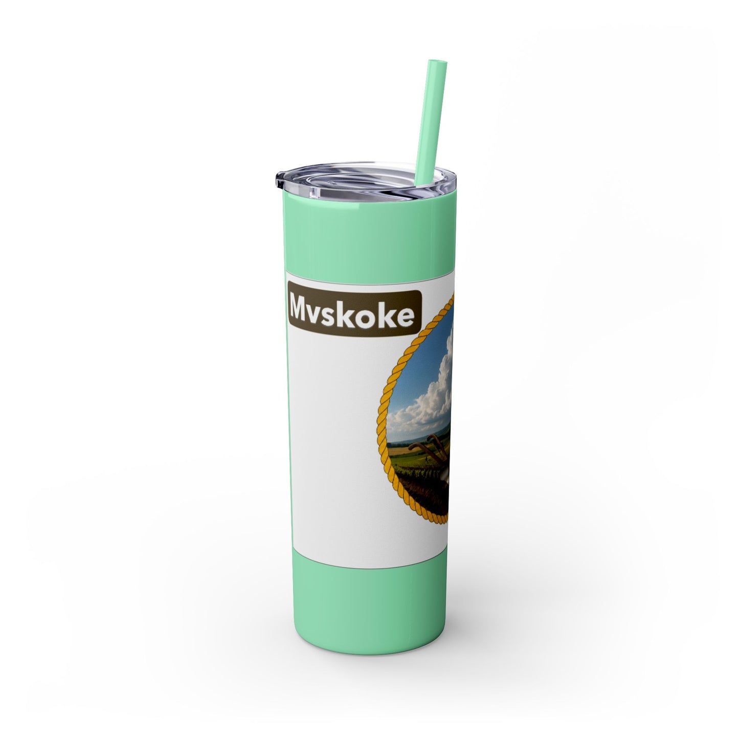 Muscogee Skinny Tumbler