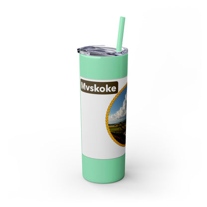 Muscogee Skinny Tumbler