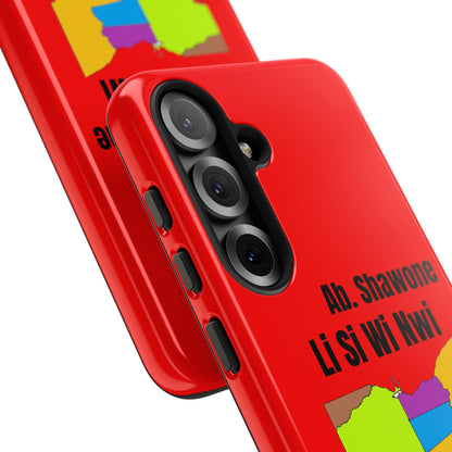 Absentee Shawnee homelands Phone Case — 'Li Si Wi Ni' Design