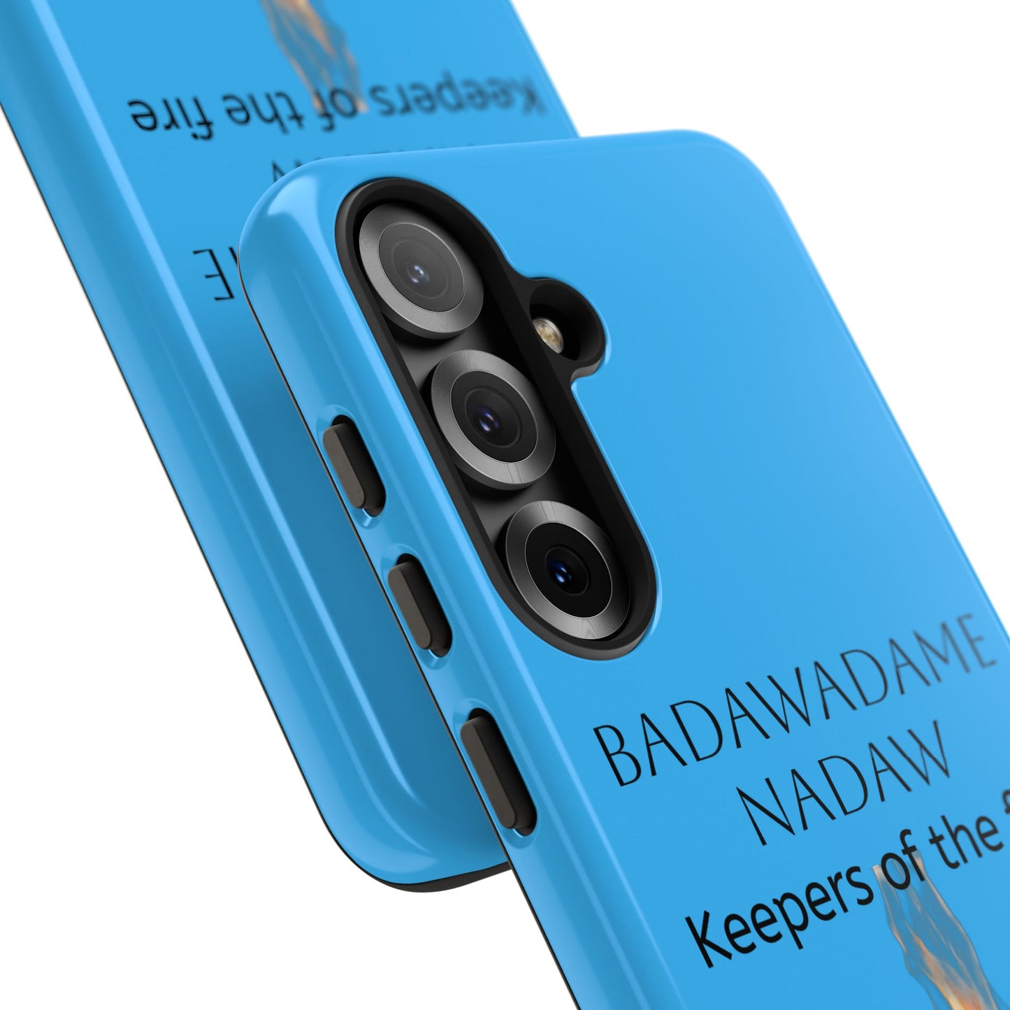Pottawatomi Tough Cases: 'Badawadame Nadaw' Campfire & Tools Phone Case