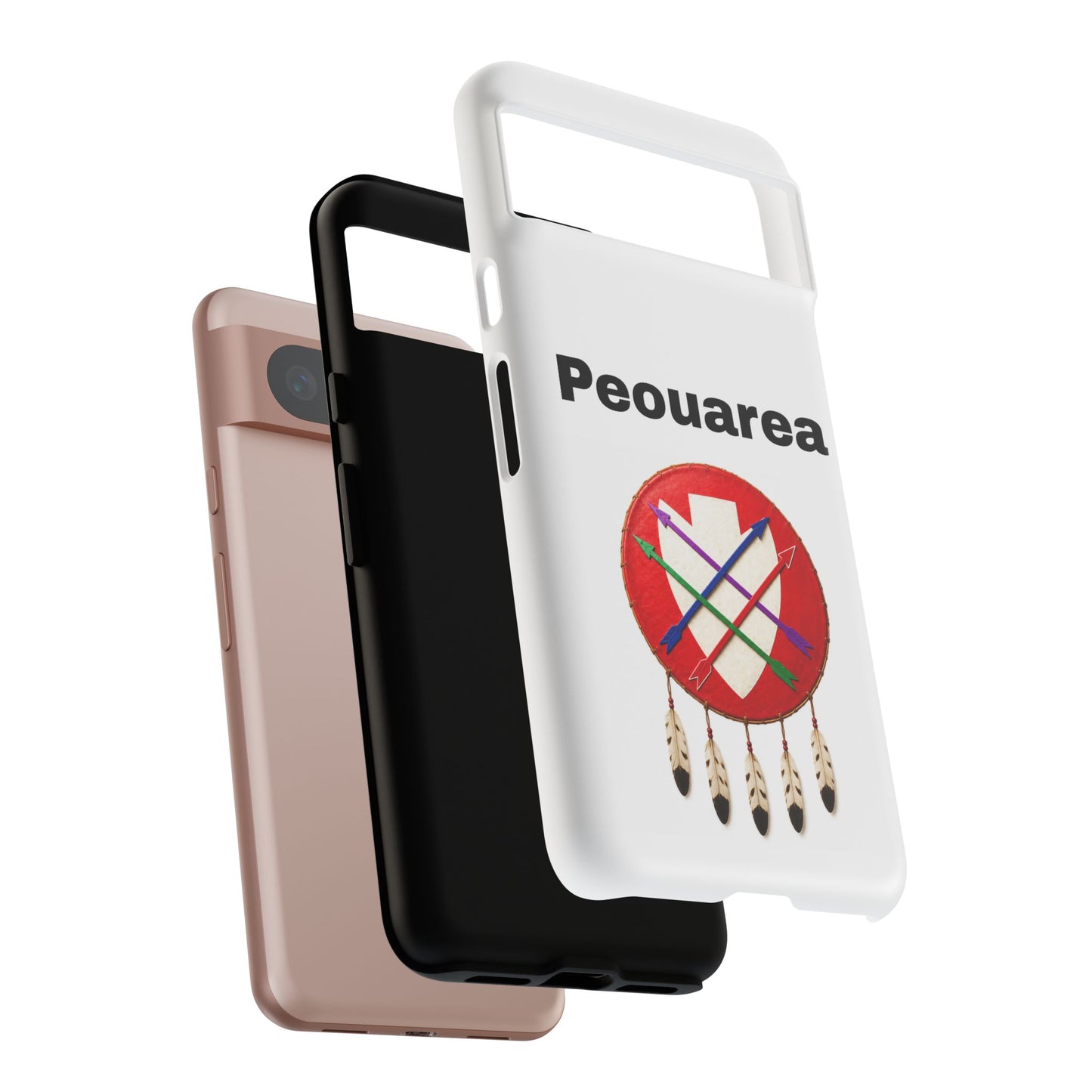 Peoria Phone Case — 'Peouarea' Dreamcatcher Shield Design