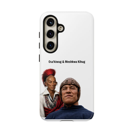 Sac&Fox Phone Case — 'Blackhawk' Raven Crest Protective Tough Case