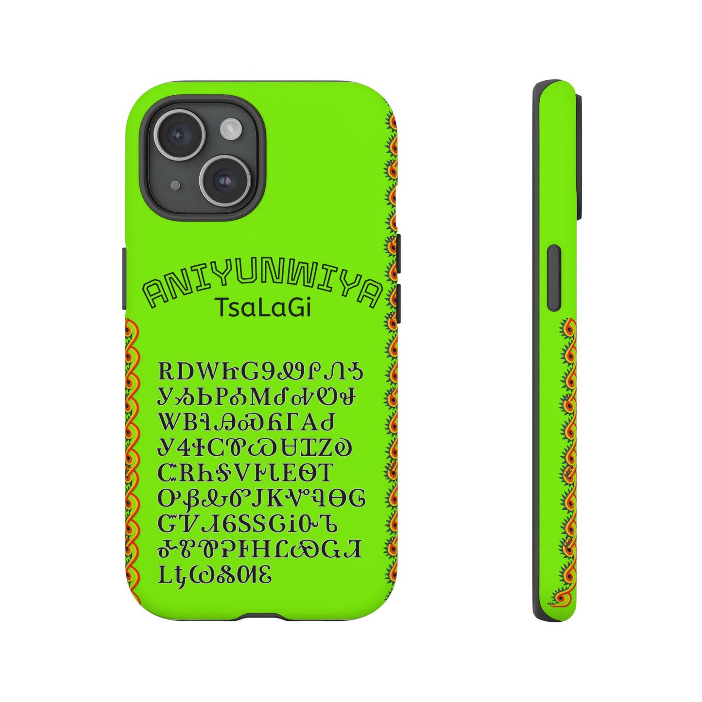 Cherokee Phone Case — Anityuniwya TsaLaGi Star Design (Protective Tough Case)