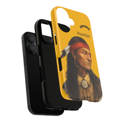 Ottawa Phone Case - ADAWE Canoe & Otter Design (Yellow)