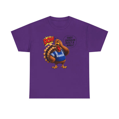 Turkey T-Shirt — “They Shoulda Built A Wall” Tee
