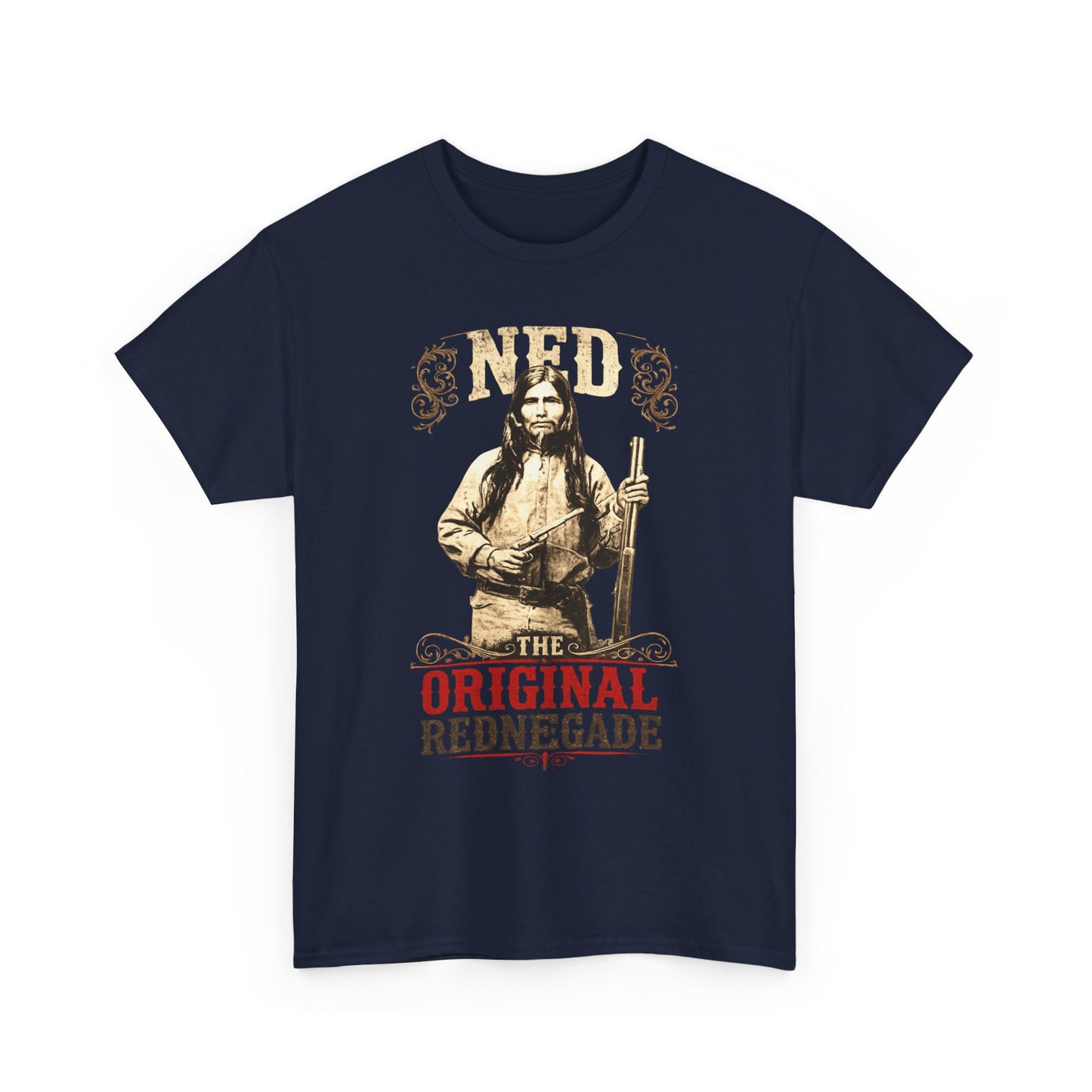 "Ned: The Original Renegade" Vintage Western Graphic Tee
