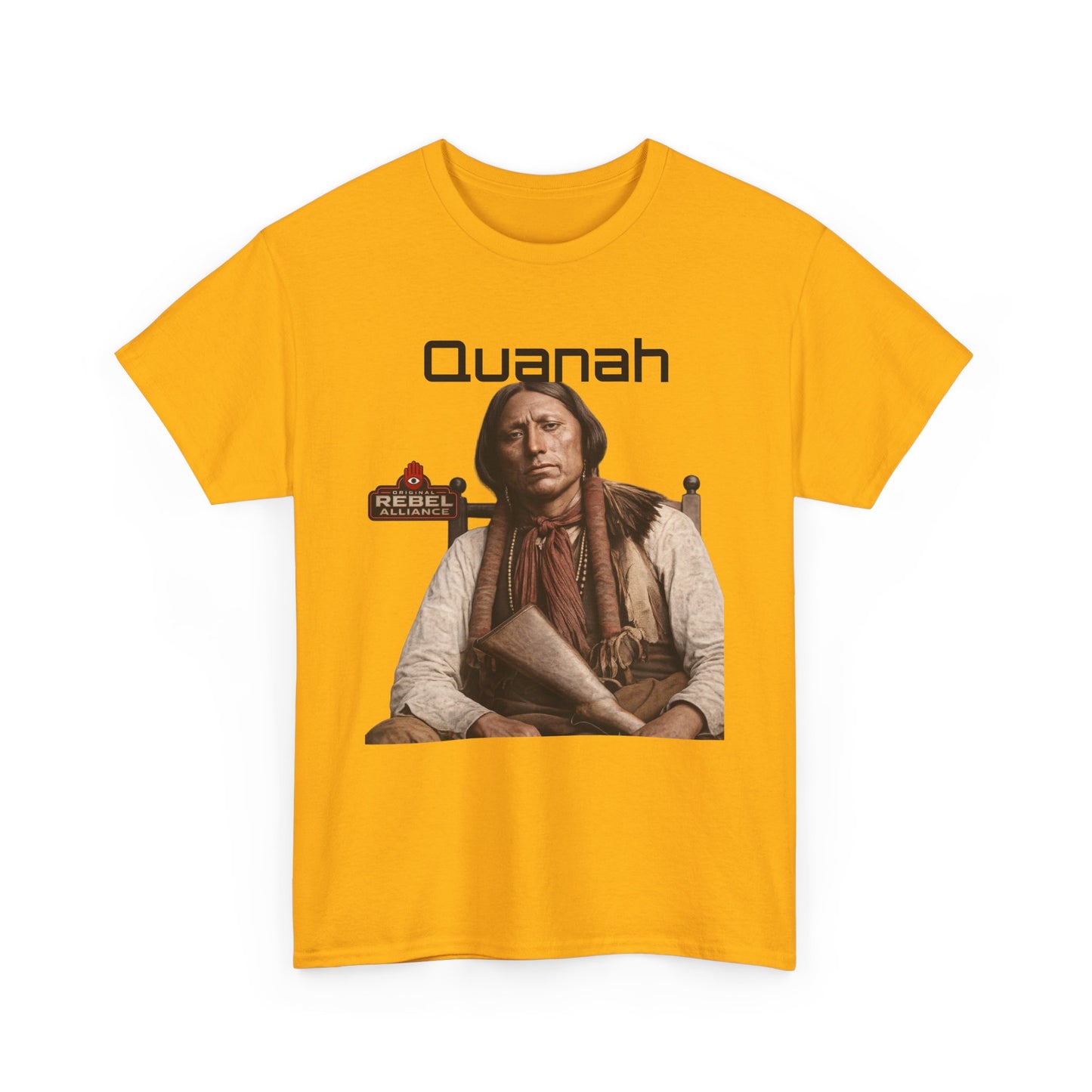Quanah Tee — Vintage Native American Portrait Graphic T-Shirt