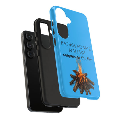 Pottawatomi Tough Cases: 'Badawadame Nadaw' Campfire & Tools Phone Case