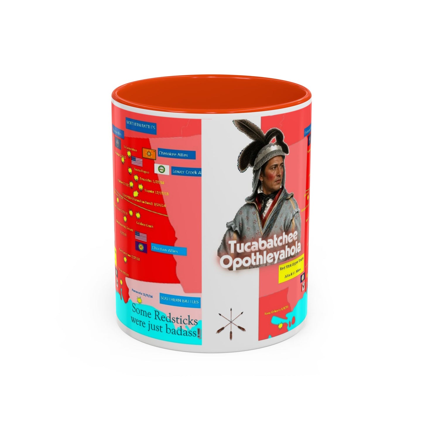Opothleyahola Colorful Mugs (11oz, 15oz)