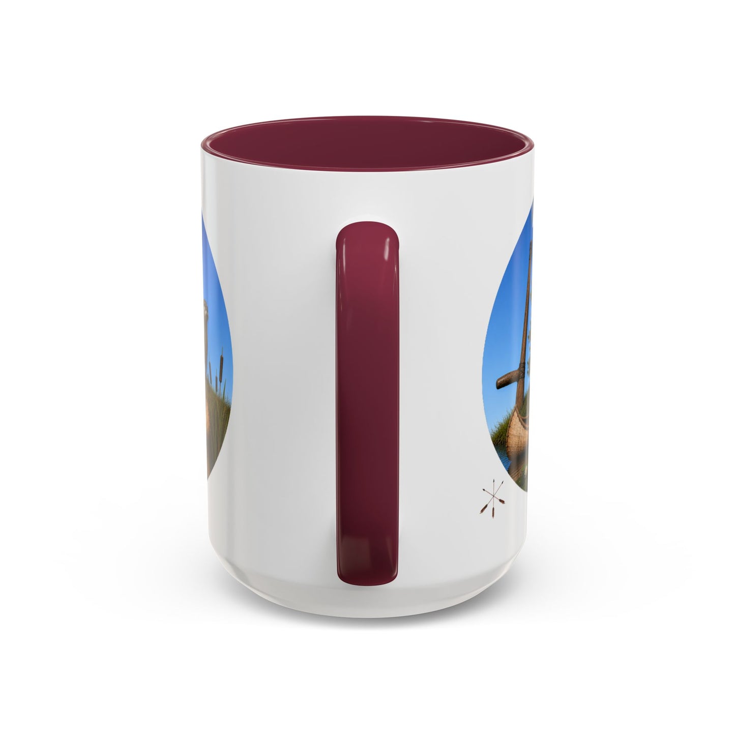 Ottawa Adawe Otter Canoe Mug — Nature Wildlife Coffee Cup (11oz & 15oz)