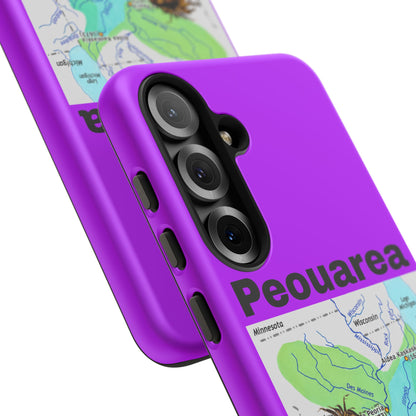 Peoria Phone Case — 'Peouarea' Dreamcatcher Shield Design