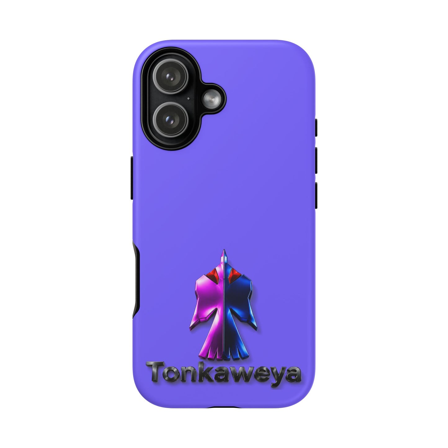 Tonkawa Phone Case — Tonkkaweya Sunrise Design (Protective Purple Hard Shell)