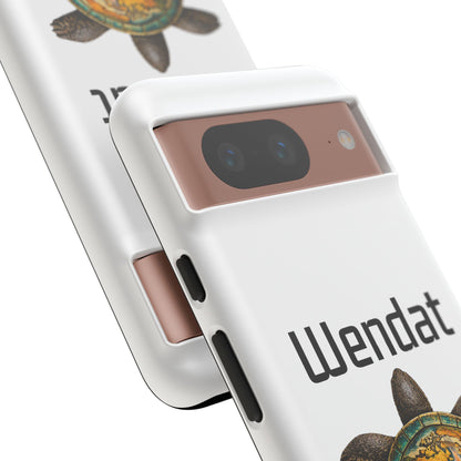 Wyandotte Wendat Turtle Phone Case — Indigenous Turtle Shield Design