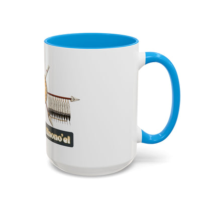 Cheyenne Arapaho Native Heritage Shield Coffee Mug – 'Tsistsistas / Hinono’ei' 11oz & 15oz