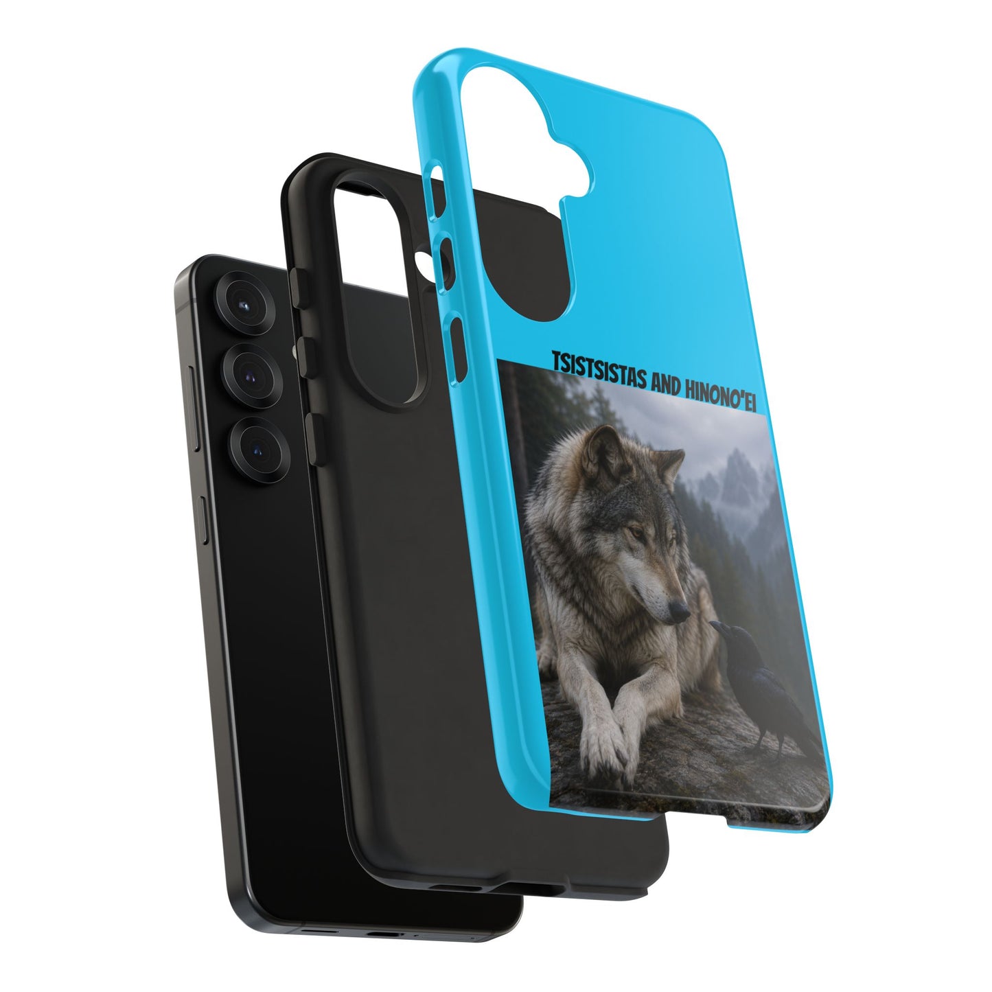 Cheyenne Arapaho Phone Case — 'Tsistsistas and Nihonnei' Protective Silicone Cover