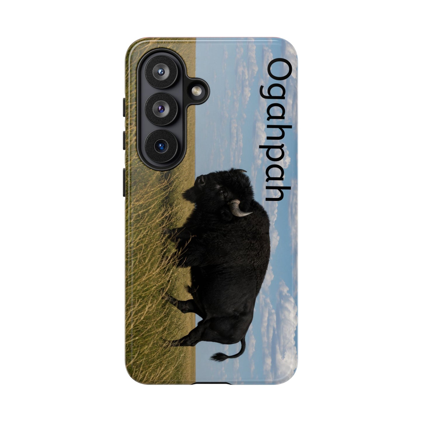 Quapaw Ogahpah Buffalo Phone Case — Native-Inspired Tough Case