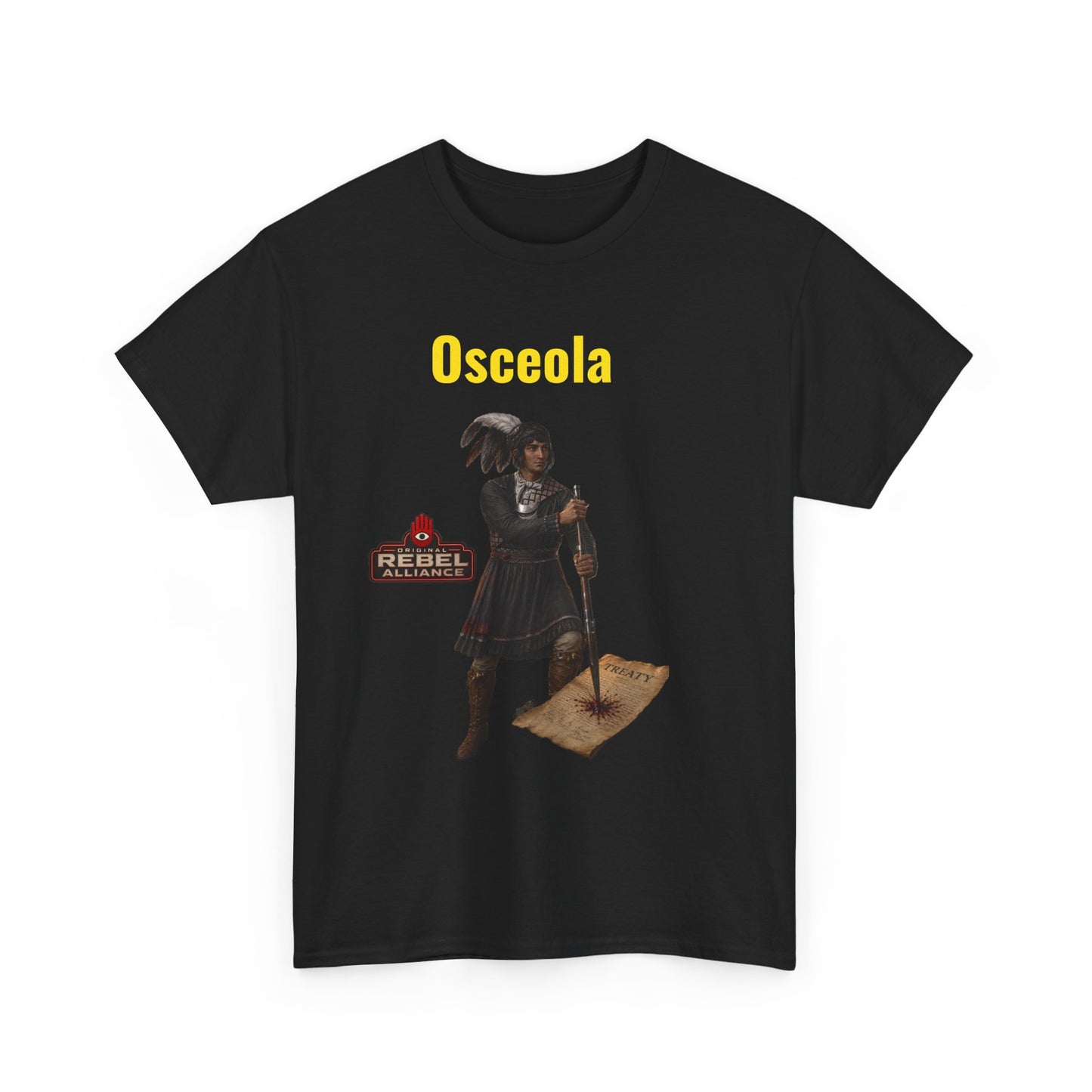 Osceola T-Shirt — Seminole Rebel Historical Tribute Tee