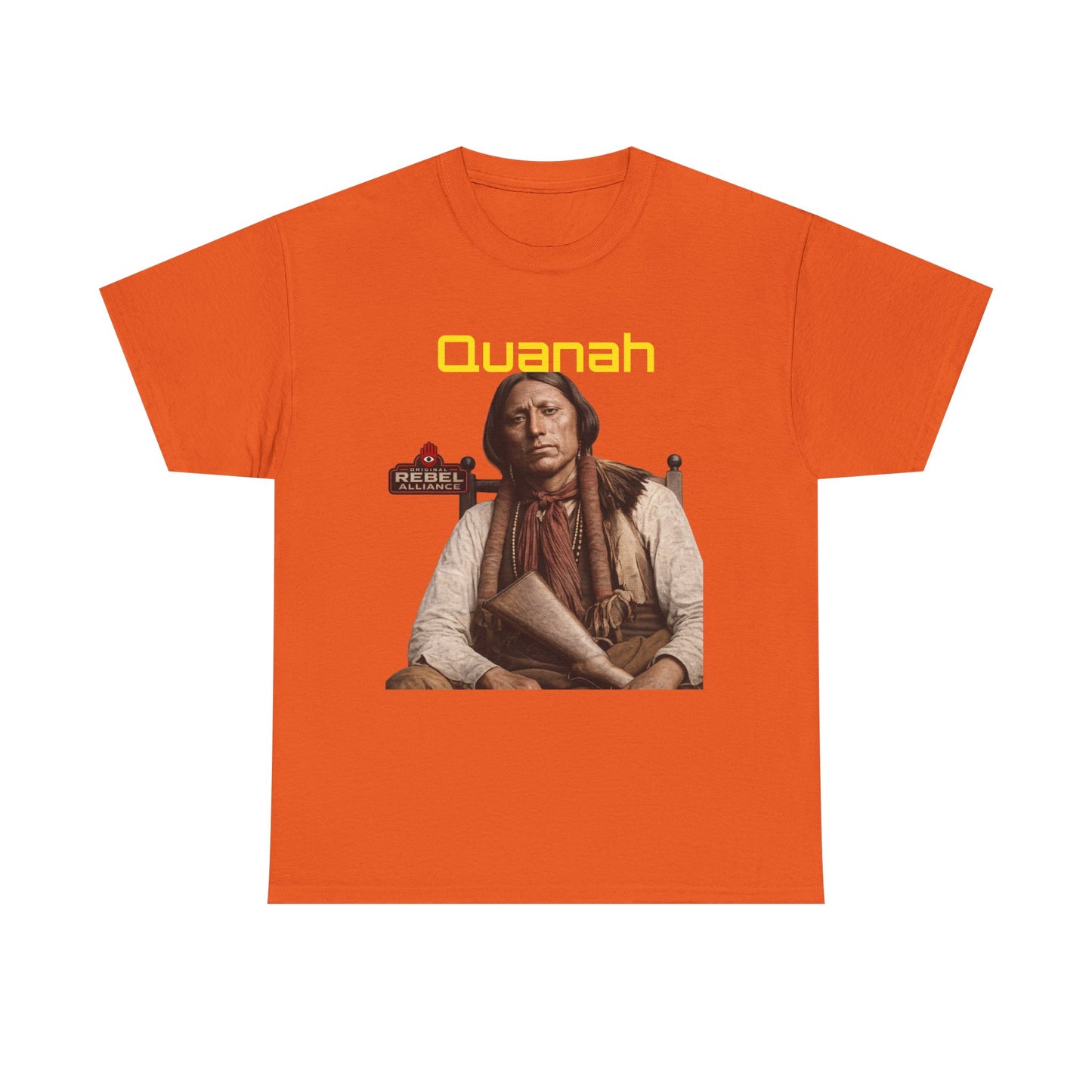 Quanah Tee — Vintage Native American Portrait Graphic T-Shirt