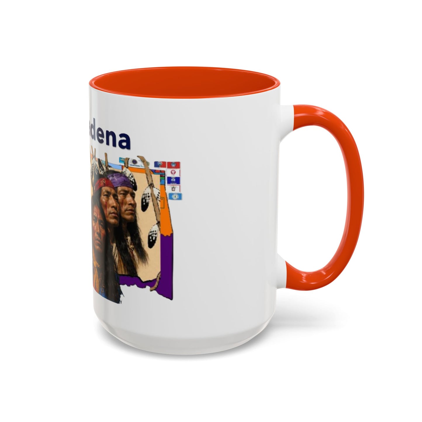 Apache Naishadena Tribal Art Coffee Mug (11oz/15oz)