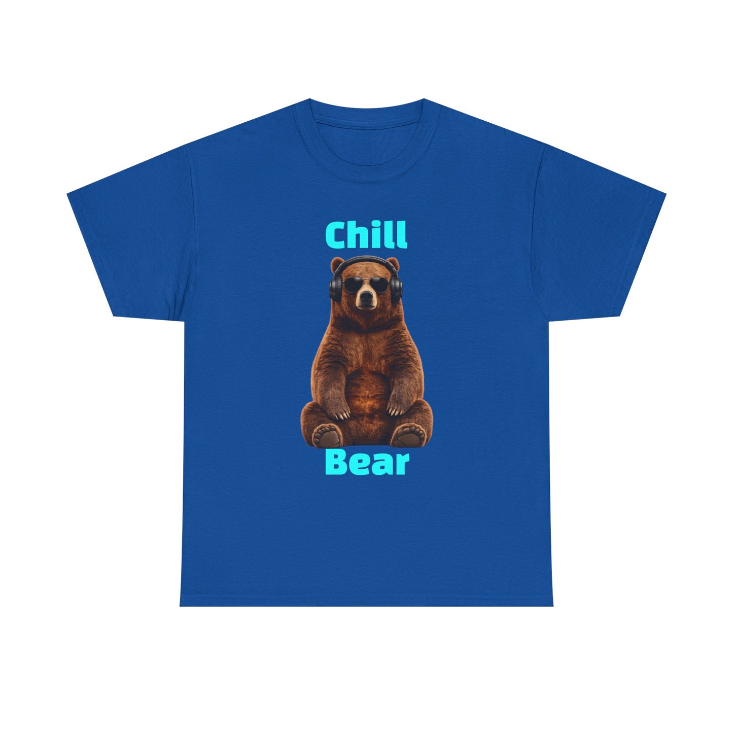 Chill Bear Tee — Cute Relaxed Bear Graphic T-Shirt