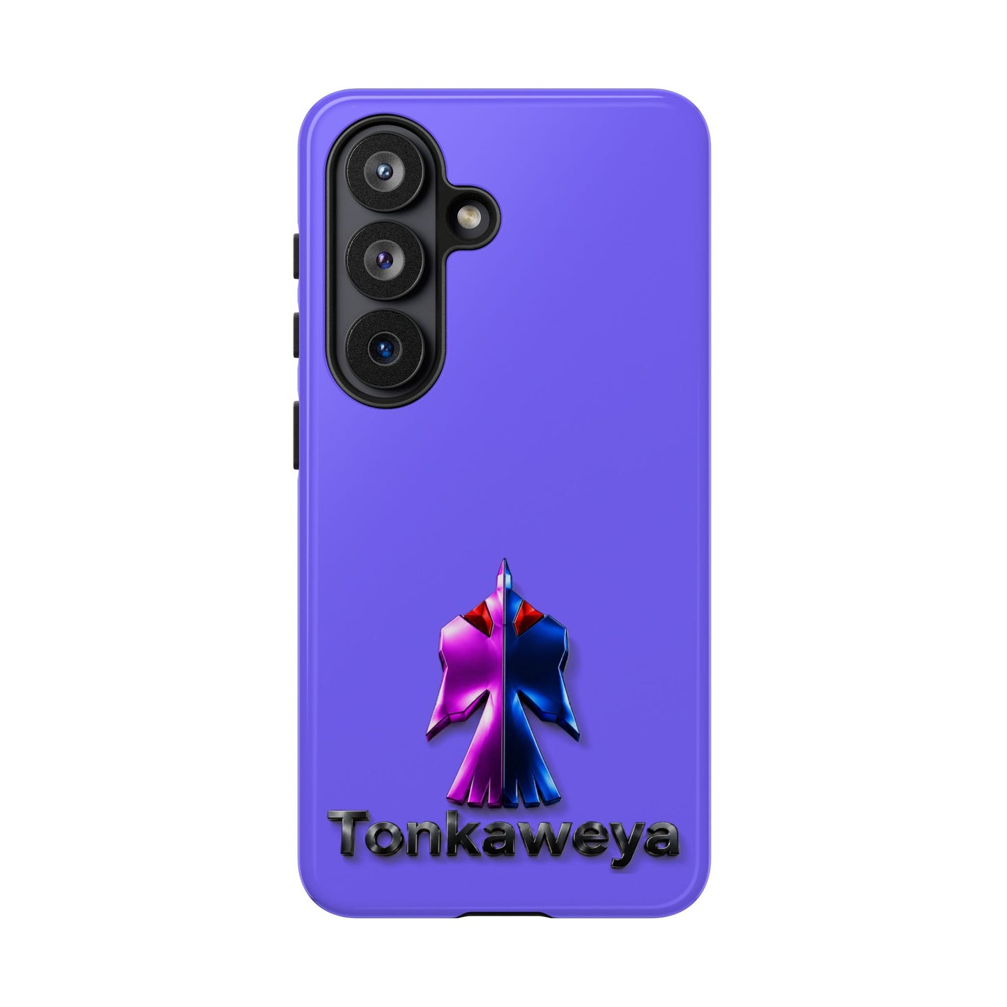 Tonkawa Phone Case — Tonkkaweya Sunrise Design (Protective Purple Hard Shell)