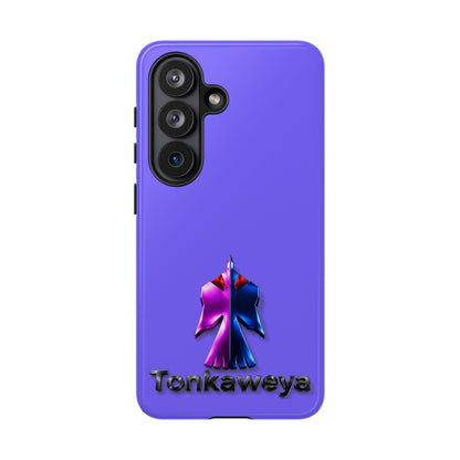 Tonkawa Phone Case — Tonkkaweya Sunrise Design (Protective Purple Hard Shell)