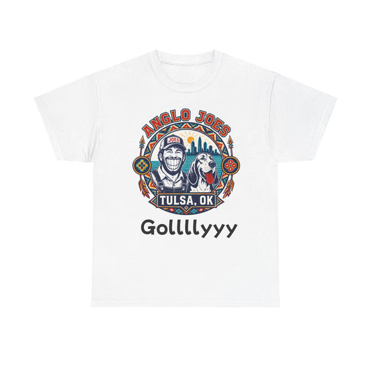Anglo Joe’s Tulsa Tee Gollllyyyy — 'Gollllyyy' Retro Sports Graphic T-Shirt