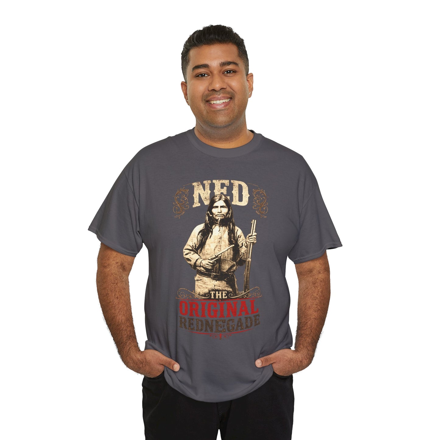 "Ned: The Original Renegade" Vintage Western Graphic Tee
