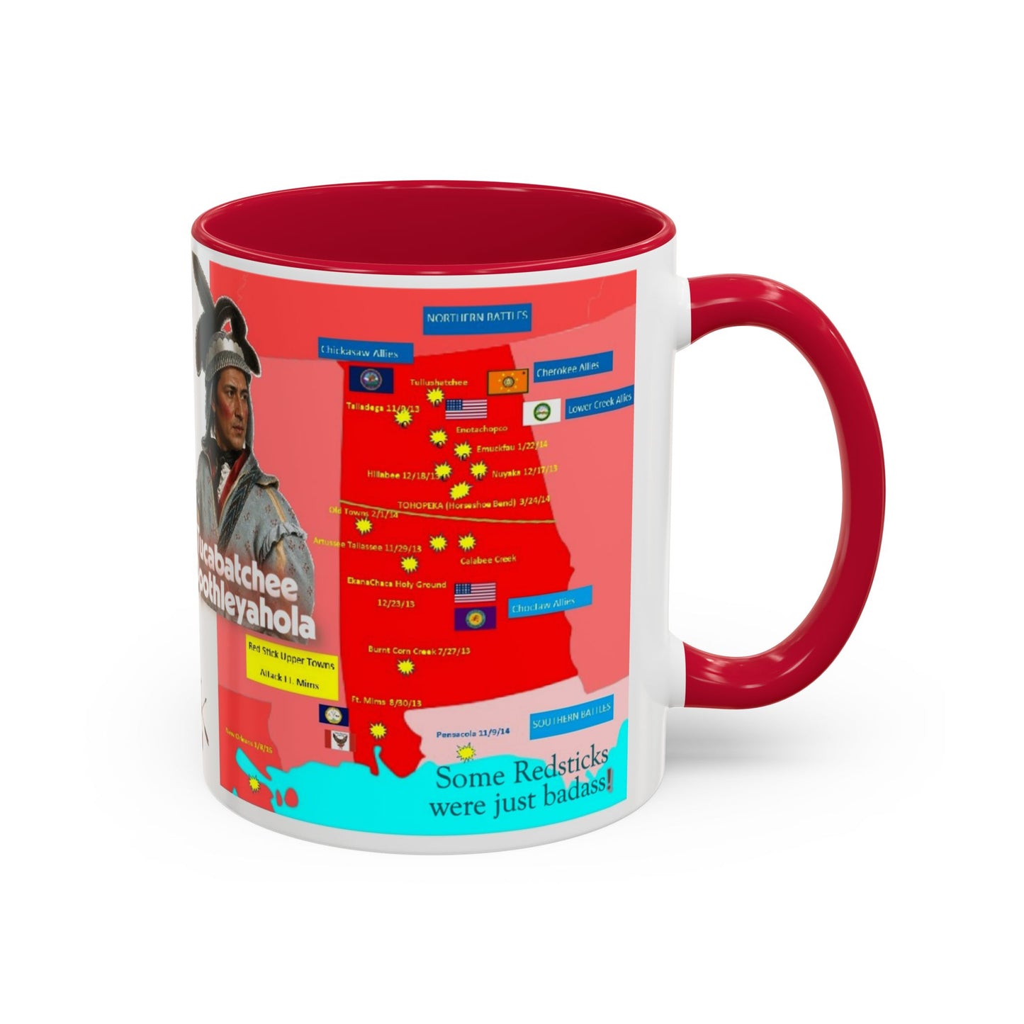 Opothleyahola Colorful Mugs (11oz, 15oz)