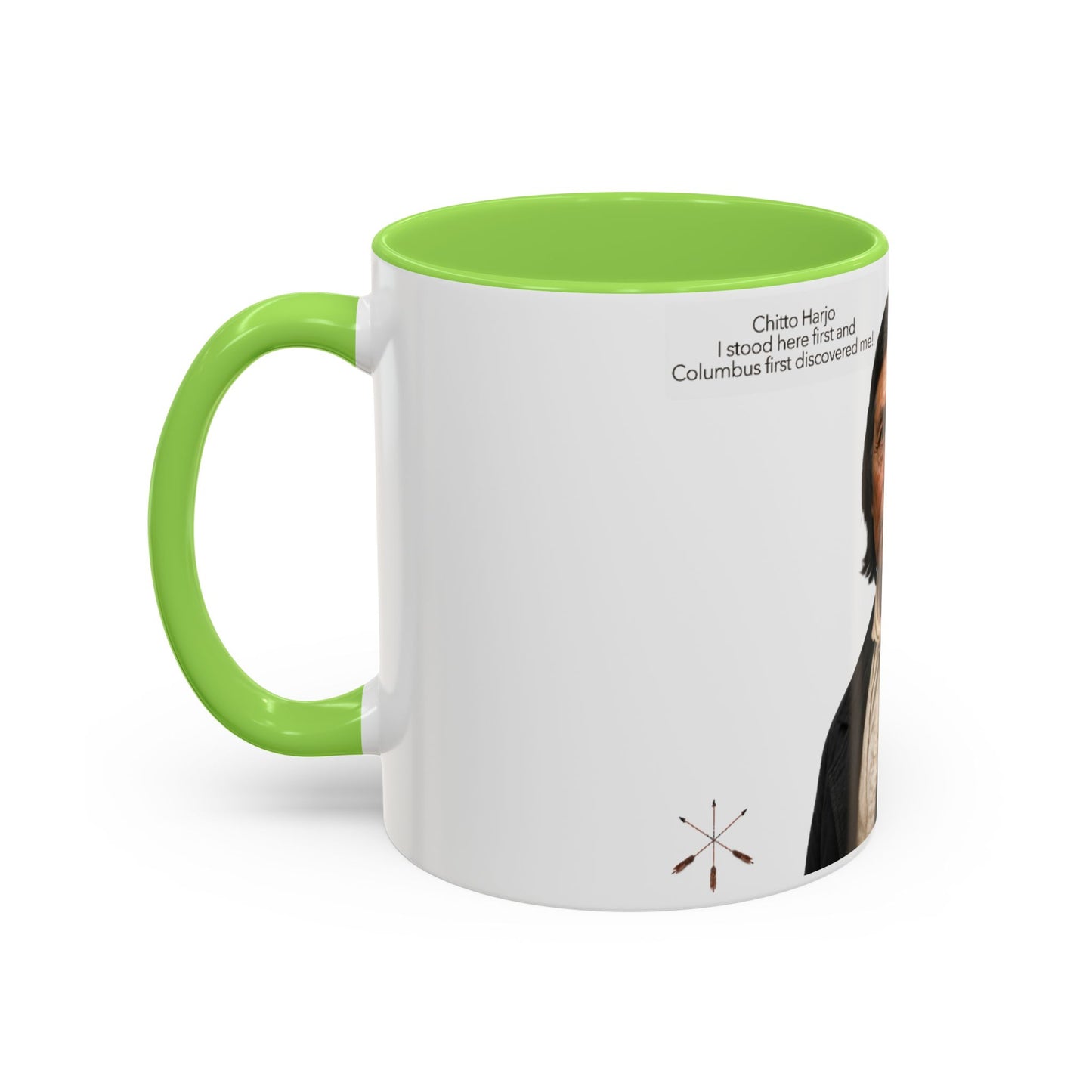 Chitto Harjo Portrait Mug — Historical Native American Portrait Coffee Mug (11oz, 15oz)