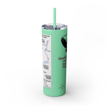 Blackhawk Skinny Tumbler 20oz – "BlackHawk could teach Yoda" Design